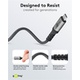 goobay® USB 4.0 Kabel - Textilmantel - Bild 3