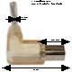 Abmessungen USB Kabel, B Stecker 90° gewinkelt