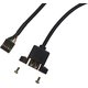 USB internes Kabel mit Flansch, A buchse auf 5 pol Buchsenleiste
