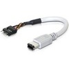 Firewire Adapterkabel  6 Pol Stecker zu Pfostenleiste