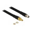 Delock Antennenkabel RP-SMA Stecker > RP-SMA Buchse CFD400 LLC400 1m low loss Delock 13013