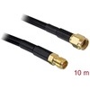 Antennenkabel RP-SMA Stecker > RP-SMA Buchse CFD/RF200 , Low Loss, 10m