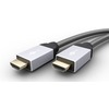 Premium HighSpeed HDMI™ Anschlusskabel, Ethernet, 3D, 4K, Plus Series, Metallstecker, schwarz, 1m