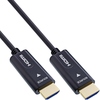 HDMI AOC Kabel, High Speed HDMI mit Ethernet, 4K/60Hz, Stecker / Stecker, 25m Inline 17525O