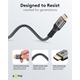 Goobay® Premium 8K HDMI Kabel, Textilmantel Bild 4