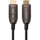 Glasfaser HDMI Kabel, aktiv, Steckerbeschriftungen