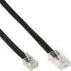 Modularkabel, Telefon Adapterkabel, RJ45 zu RJ11, 4-adrig, 3m InLine 18863