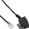 InLine® TAE-N Anschlußkabel, TAE-N zu RJ11 (6P4C), 1m