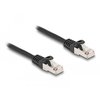 rmLine® RJ50 Kabel, RJ50 Stecker zu RJ50 Stecker, geschirmt (S/FTP), schwarz, 1m
