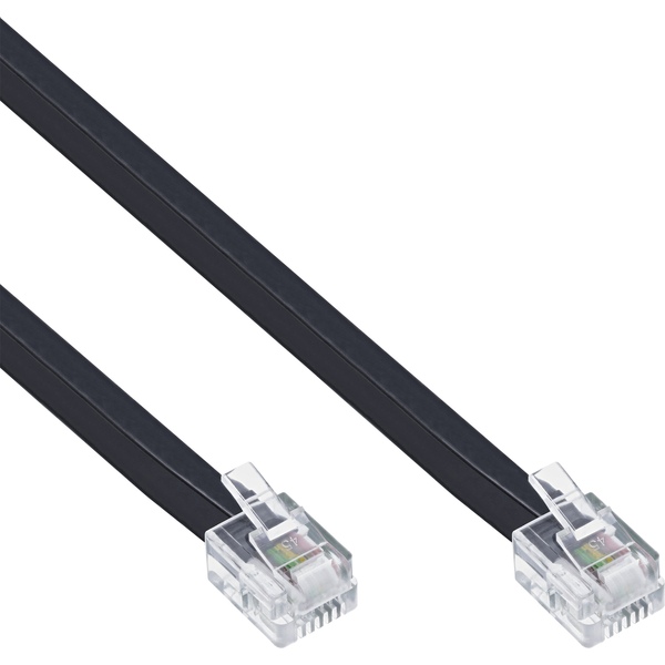 Modularkabel RJ12, Stecker / Stecker, 6-adrig, 6P6C, 5m