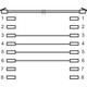 Schaltbild/Belegungsplan ISDN Kabel 4 adrig