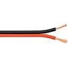 Lautsprecherkabel, Rot/Schwarz, 0,5mm², Kupfer, 25m Goobay 15090