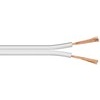 Lautsprecherkabel, Weiss, 0,5mm², Kupfer, 50m Goobay 15102
