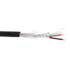 USB 2.0 Rohkabel 100m Rolle schwarz