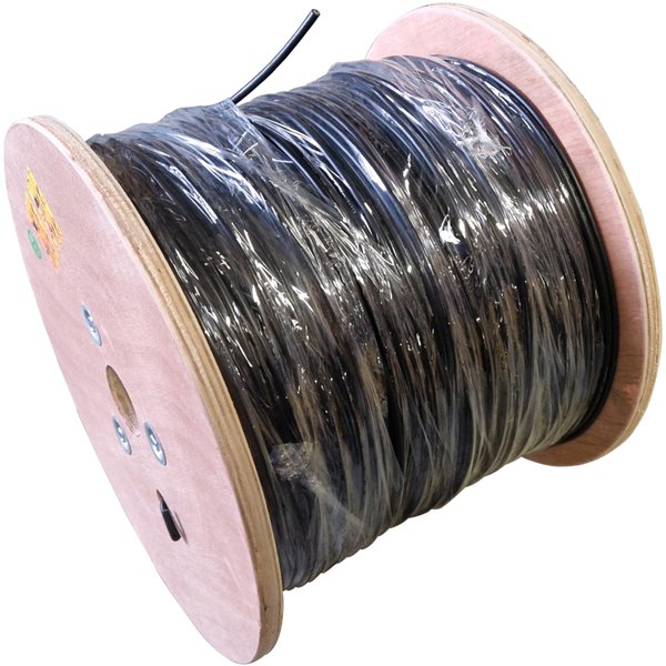 USB 2.0 Rohkabel 500m Trommel, UL zertifiziert, AW24/AWG28, schwarz