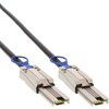 SAS Anschlusskabel [Mini-SAS 26 polig SFF-8088 an Mini-SAS 26 polig SFF-8088] 0,5m InLine 27623A