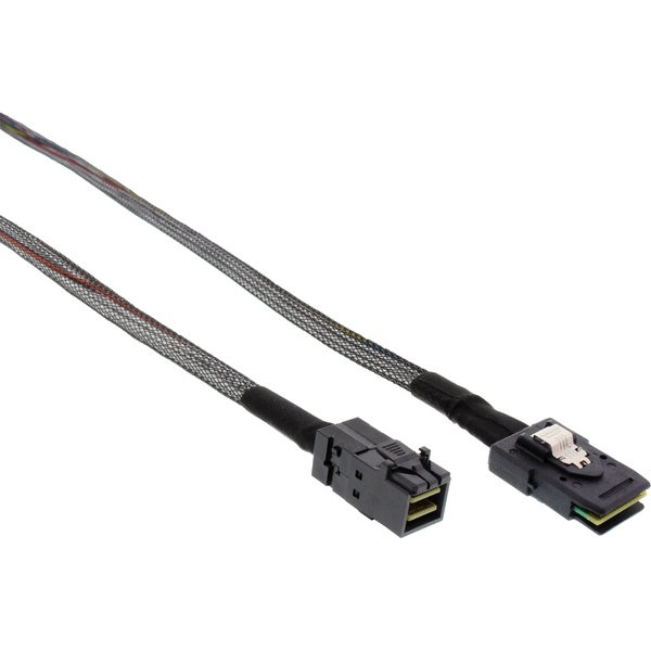 Mini SAS HD Kabel, SFF-8643 zu SFF-8087, Sideband, 1m InLine 27628B