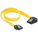 Delock® SATA Datenkabel gerade links gewinkelt