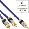 Premium RGB Videokabel, Koaxialleitungen, (6x Cinchstecker) 15m