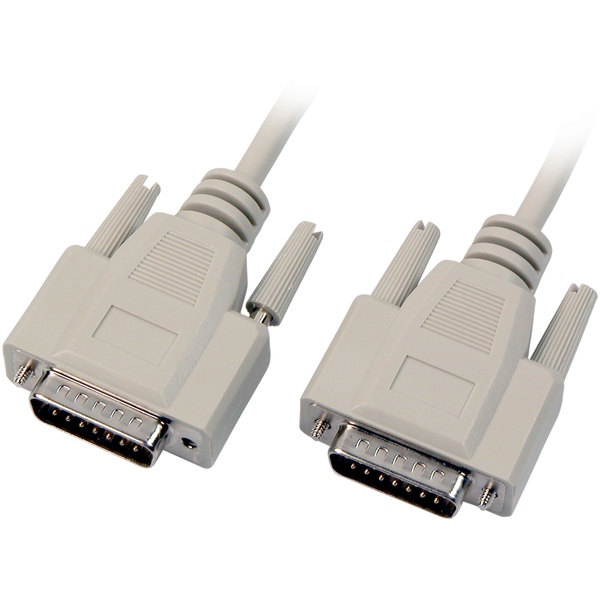 rmLine® SUB-D 15-polig Verbindungskabel 10m High Quality Stecker auf Stecker [Joystickkabel]