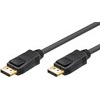 Displayportkabel V1.2, 4K, schwarz, 1m