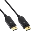 DisplayPort 1.4 atkives optisches Kaebl (AOC), 8K4K, schwarz, 15m