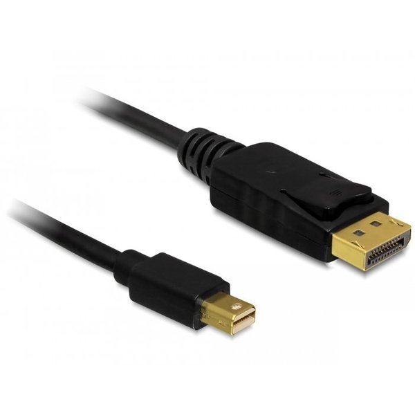Displayportkabel, Displayport Stecker auf Mini Displayport Stecker, 4k, 1m