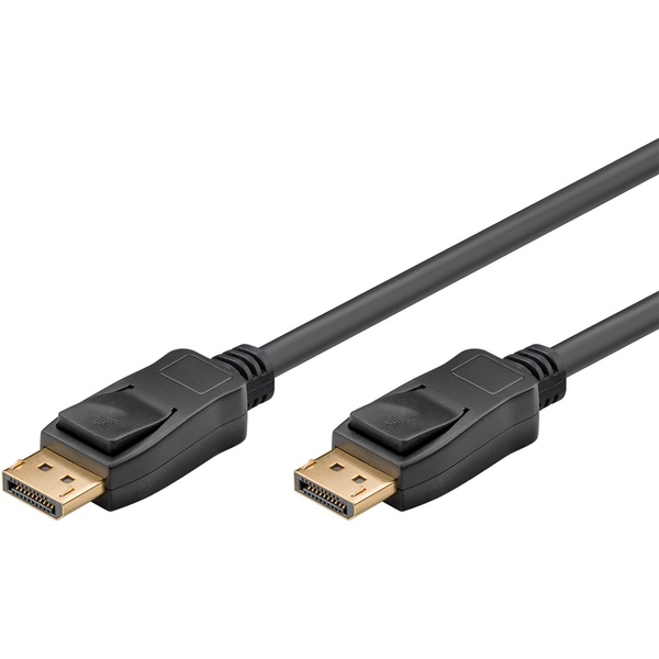 Displayportkabel V1.2, 4K, schwarz, 2m Goobay 49959