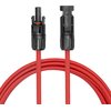 Photovoltaik Kabel 6 mm² , konfektioniert, MC4 Stecker auf MC4 Buchse, rot, 10m Maxtrack PVK 1-10 R