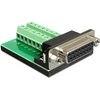 Terminalblock SUB-D Buchse 15-polig, Joystickport