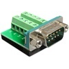 Terminalblock D-SUB Stecker 9-polig auf Klemmleiste