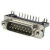 SUB-D  Lötstecker US-Norm 9 polig, gewinkelt