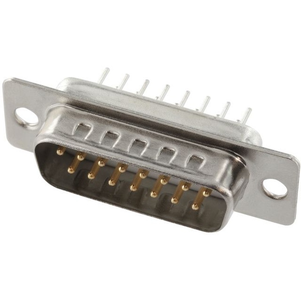 SUB-D Stecker, Print, 15-polig
