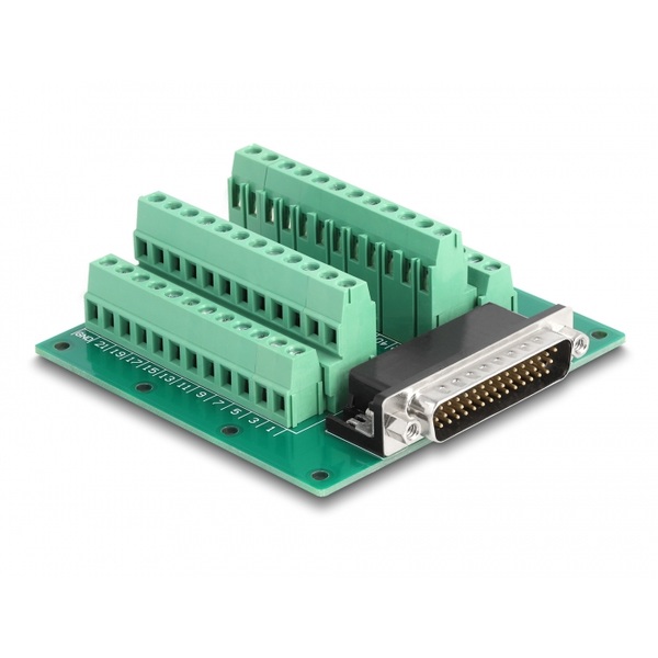 D-Sub HD 44 Pin Stecker zu Terminalblock für Hutschiene
