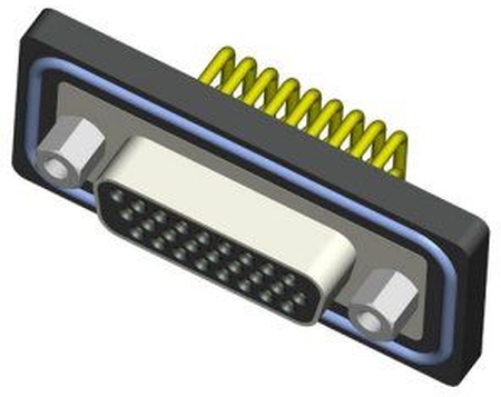 SUB-D Buchse IP67 High Density 15pin gewinkelt