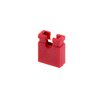 Kurzschluss-Adressierstecker 2,54mm 10 Stück Rot