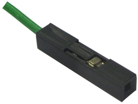 rmLine® Jumper Kabel Grün, 25cm, Raster 2,54mm, 10 Stück rmLine 13028