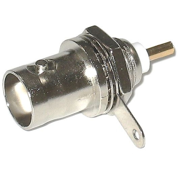 BNC Lötbuchse für die Einlochmontage, 50 Ω