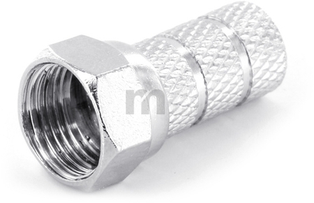 F Stecker schraubbar 6,8mm