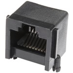 Einbaubuchse Modular 8P8C kurze Bauform mit Flansch