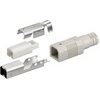 USB 2.0 Typ B Lötstecker, HQ, beige
