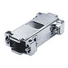 RS232 Adapter Leergehäuse 9 polig metallisiert