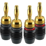 Premium Bananen-Stecker 6qmm, SimpleLock 4 Stück