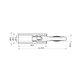 econ connect Bananen-Stecker 4 mm signalrot mit Federkorb Bild 0