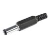 DC Stecker 2,1mm x 5,5mm x 14mm Knickschutz