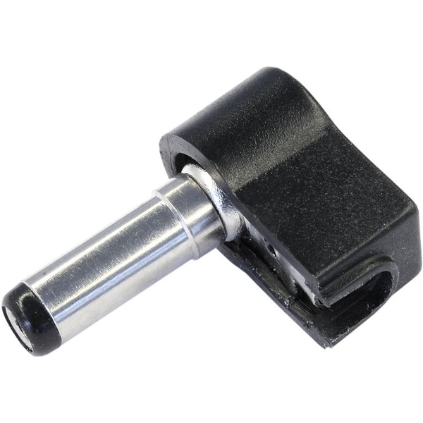 DC-Stecker 2,5mm x 5,5 mm, 14mm Schaft, gewinkelt