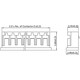 HRM22H Platinencrimpstecker, RM 2mm, Zeichnung