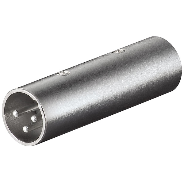 XLR Adapter/Kupplung; Stecker zu Stecker XLR-Stecker (3-Pin) > XLR-Stecker (3-Pi Goobay 27460