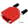 DSUB Kunststoff Haube 9 polig, rot Encitech Connectors AB DPPK09-R-K