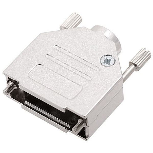 50 pol D-SUB Vollmetallhaube, 4mm-15mm, 10er Pack Encitech Connectors AB DTZK50-K